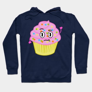 Inquisitive Kawaii Cupcake Hoodie